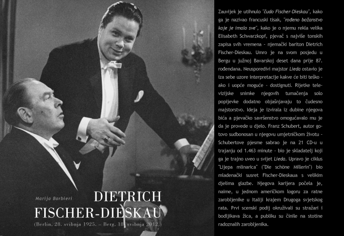 M. Barbieri: Fischer-Dieskau