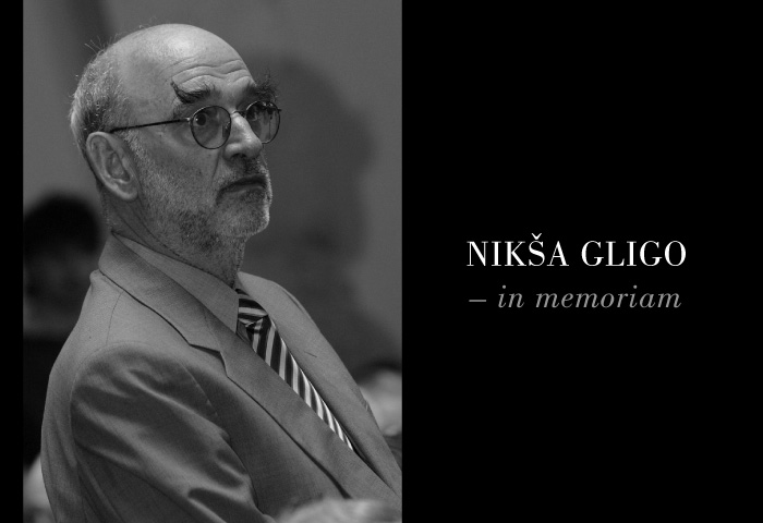 In memoriam Niksa Gligo