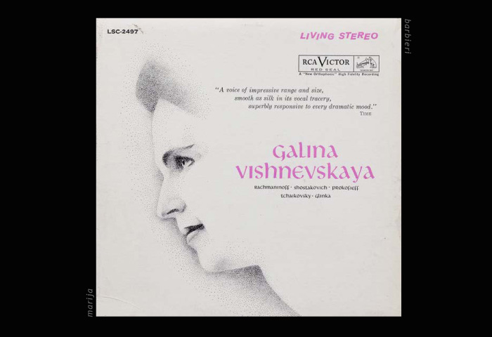 M. Barbieri: Galina Višnjevska